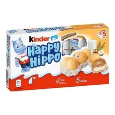 Kinder Happy Hippo Cacau - Pacote Com 5 Unidades (5 X 20,7g)