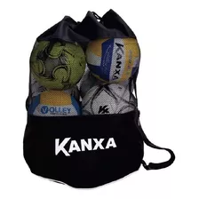 Bolsa Para Calçados Esportivos Kanxa Saco De Bola/ Porta Bola Cor Preto 