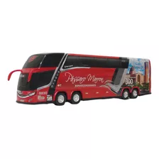 Brinquedo Ônibus Pássaro Marrom Aparecida 2 Andares