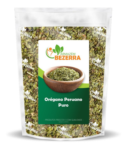 Orégano 100% Puro Natural Armazém Bezerra 1kg