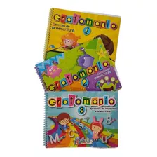 Libros De Ejercicios Grafomanía 1, 2 Y 3 C/112 Paginas C/uno