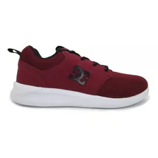 Tenis Dc Shoes Midway Sn Mx Adys700136 Bur Burgundy Vino 