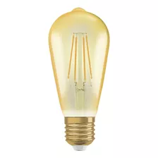 Lámpara Osram Led Vintage 7,5w = 55w Dimerizable Por Color De La Luz Blanco Cálido