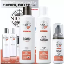 Kit Nioxin Hair System N.4 Sh 150ml Cond 150ml Scalp 40ml