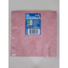 Servilletas Compostable Rojas 20 Unidades Argos 