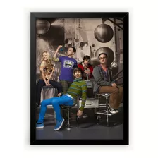 Quadro Decorativo The Big Bang Theory 2ª Temporada 30x42cm