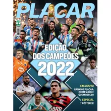 Revista Placar Edição Dos Campeões 2022 De Colecionador