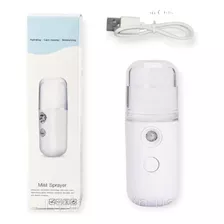 Humidificador Portátil Recargable Pulverizador Facial 