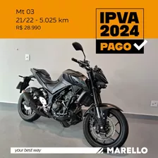 Yamaha Mt 03 321/abs 2021/2022