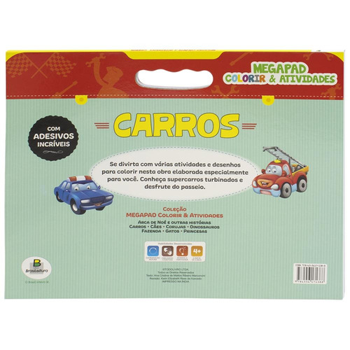 Jogos de Colorir Desenhos Infantis: Carro