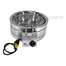 Tacho Fritura Fritadeira Elétrica 8 Litros Aço Inox 3000w Cor Prateado Frequência 60 110v