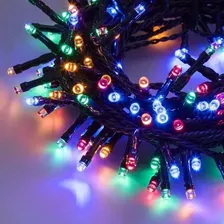 Luces De Navidad Multicolor Con Energia Solar