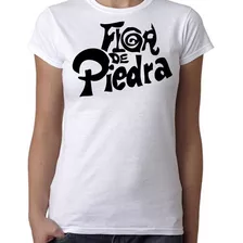 Remera Mujer Flor De Piedra 100% Algodón Calidad Premium