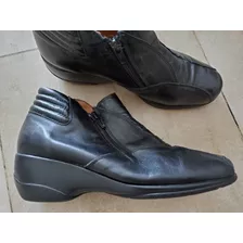 Botas/botinetas De Cuero Señora 38, Impecables