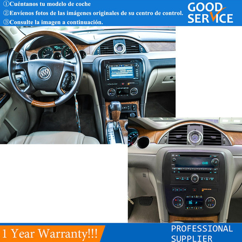 Coche Estreo Android 4+64g Para Buick Enclave 09-16 Gps Bt Foto 3