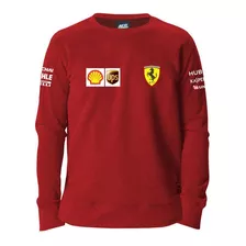 Buzo Cuello Redondo F1 Ferrari 2018 - 100% Algodón Niños