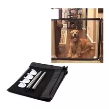Grade Porta Protege Cachorro Entrar Casa Cerca Parede Pets