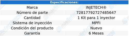 Repuesto P/1 Inyector Stanza L4 2.0l De 1984 A 1987 Injetech Foto 2