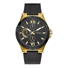 Reloj Guess Hombre Gw0204g1 Acero Negro Y Dorado