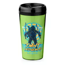 Copo Para Viagem 520ml Tartarugas Ninja Leonardo