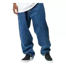 Calça Jeans Balão Larga Estilo Chavoso