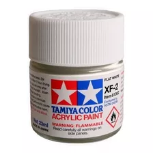 Pintura Tamiya Xf-2 Flat White Blanco Mate 23ml 81302