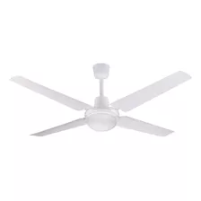 Ventilador De Techo Liliana Vthb114 Blanco Con Plafón Led