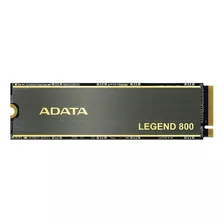 Unidad De Estado Sólido Adata Legend 800 De 2tb, M.2 Color Negro