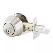 Chapa Cerrojo Seguridad Yale Kent170 1/4 Cromada Color Cromado