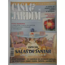 Casa E Jardim #509 Ano 1997 Especial Salas De Jantar