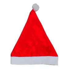 Gorro Navideño Papa Noel Santa Claus Tela Satín Razo X12u