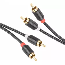 J&amp;d 2 Cables Rca, Cable Rca Chapado En Oro Audiowave ...