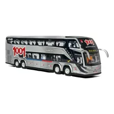 Brinquedo Miniatura Ônibus 1001 Double Class G8 Champion