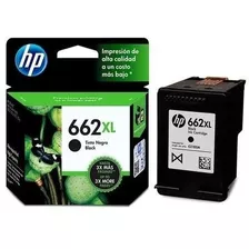 Cartucho Hp 662xl Negro