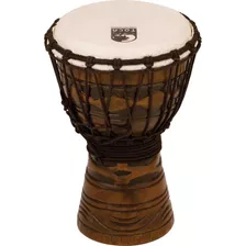 Todj7am S Rope Tuned Wood Djembe De 7 Pulgadas Acabad...