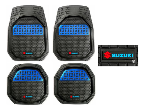 Tapetes Charola Color 3d Logo Suzuki Ignis 2021 A 2023 2024 Foto 7