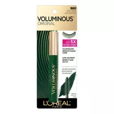 Mascara Cílios Loreal Voluminous 960 Deep Green Cor Verde-escuro