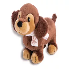 Peluche Perro Salchicha Skida W. Bufanda 27cm De Pie