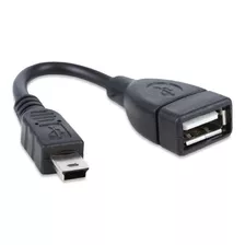 Cabo Extensor Mini Usb (v3) 2.0 X Usb Fêmea Preto