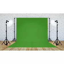 Tecido Fundo Infinito Fotográfico Chroma Key 1,78 X 2,20m Cor Verde-claro