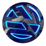 Logo Led Volkswagen 3 D Color Blanco Vw 11cm Volkswagen 