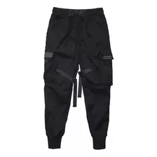 Calças Cargo Casual Harem Joggers Hip Hop Masculinas