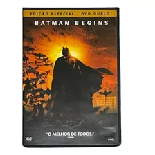 Dvd Batman Begins - Edição Especial / Duplo / Original 