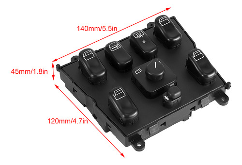 Espejo Elctrico Para Consola Central Window Master Sm1820 1 Foto 9