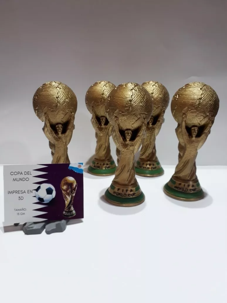 Copa Mundo 3d 15cm-mundial