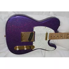 Telecaster Purple Rain Gold No Fender Ni Squier De Luthier