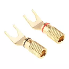 2 X 2x De Pá Tipo U Banhados A Y Adaptador De Conector De