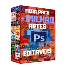 O Maior Pack + De 1 Milhão Artes Editáveis Para Photoshop