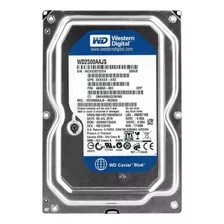 Disco Rígido Interno Sata Wd2500 250gb 7.2k 3.5 Cor Prateado