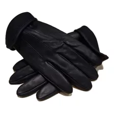 Guantes Cuero Cabritilla Con Polar Hombre Guns Leather